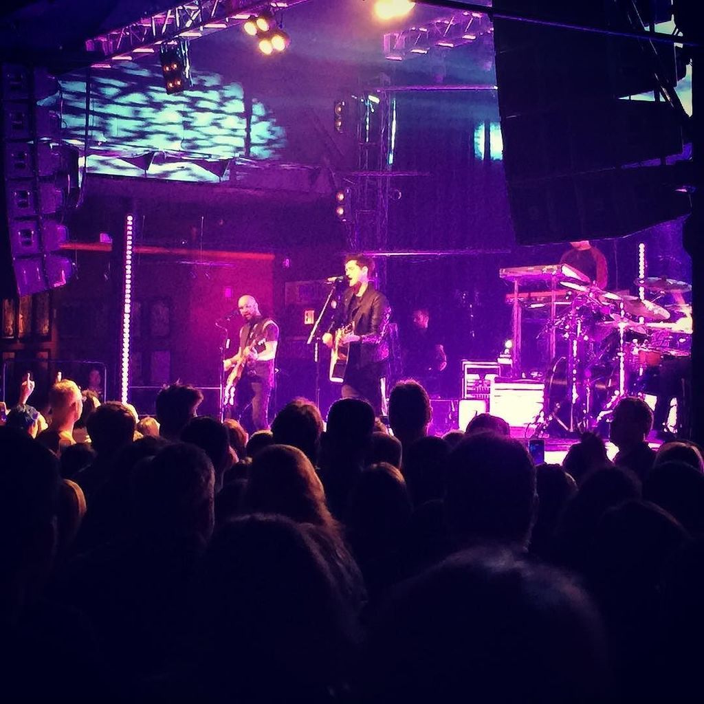 WCCBCharlotte's tweet photo. #TheScript rocking the Fillmore #CLT tonight! #WCCB #cltevents #cltconcerts https://t.co/r6ArAwsEoW https://t.co/cleHZAYcEj
