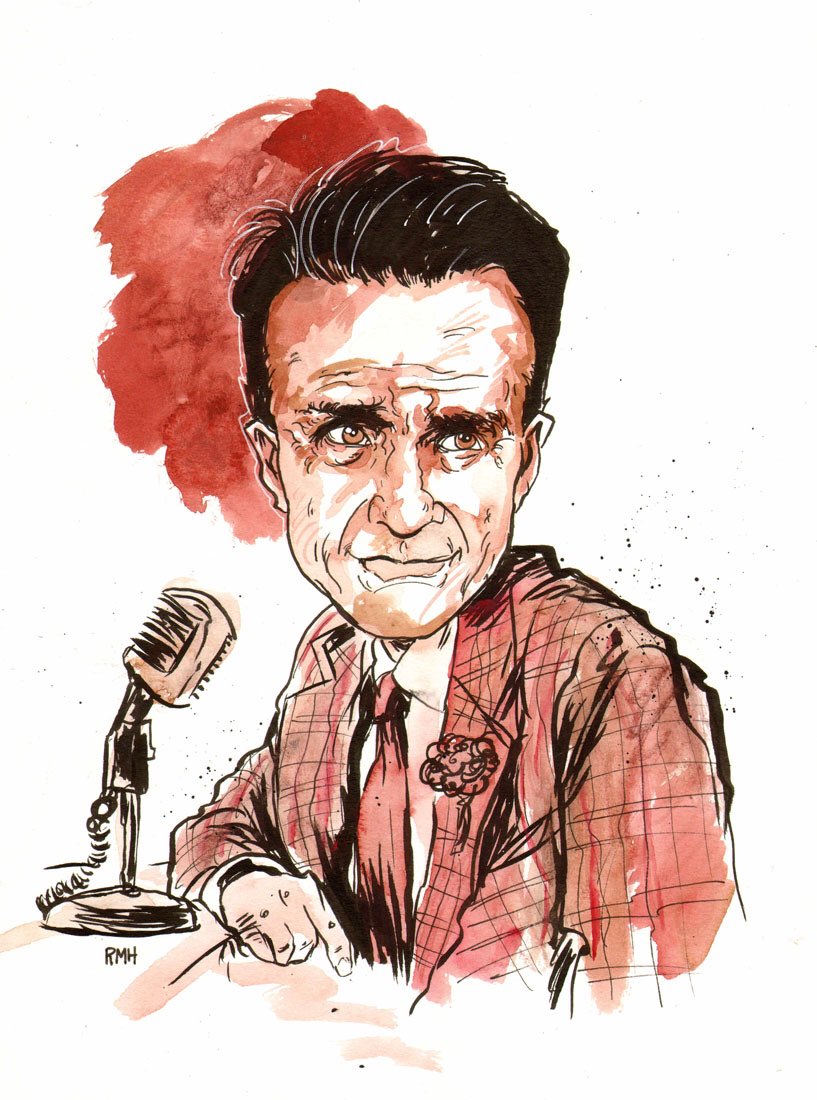 RichHennemann's tweet photo. Inktober Day 3:  Jim Brockmire. #Inktober #brockmire #sexualastronaut #inktober2017 #favoritetvcharacters #dailysketch @HankAzaria @IFC https://t.co/ASJsHBvoxQ