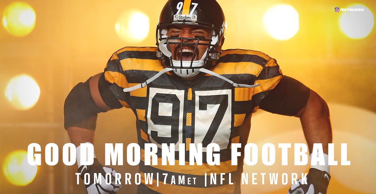 Don’t miss <a href="/CamHeyward/">Cam Heyward</a> TOMORROW morning on <a href="/gmfb/">Good Morning Football</a>!

📺: 8am ET on NFL Network