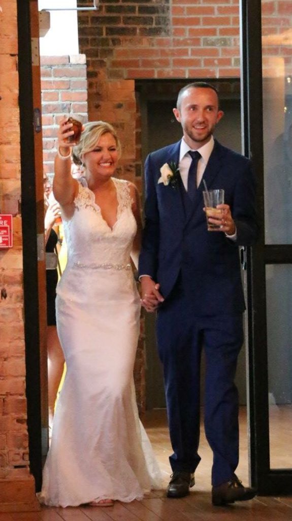 MegBruso's tweet photo. @KipMooreMusic #slowheart my husband and I were announced at our reception to your song, "more girls like you" best moment of our life. We hope to see you! https://t.co/zr10SDbRyG