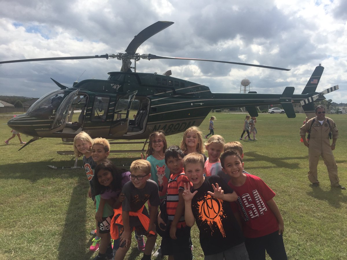 We enjoyed a visit by the DEA Flight Crew <a href="/StuardAledo/">Stuard Elementary</a> today!  We learned a lot and saw the helicopter take off!  #aledomindset