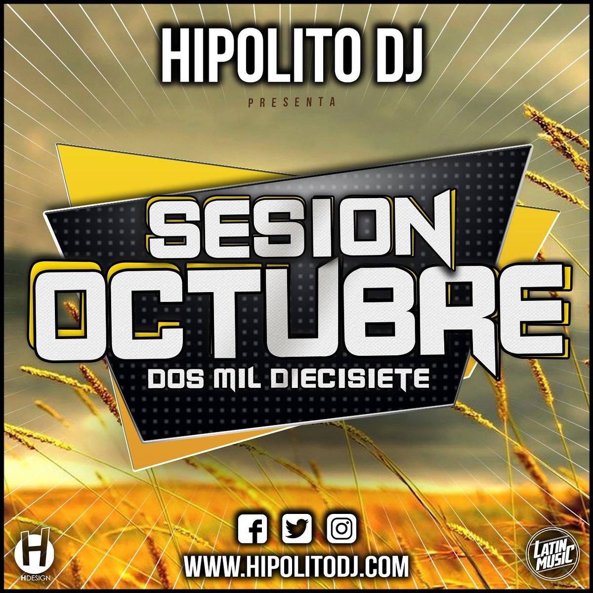 Ya esta Disponible

#HipolitoDj #SesionOctubre2017

En hipolitodj.com

Entra > Escucha > Descarga
Desde #LatinMusic