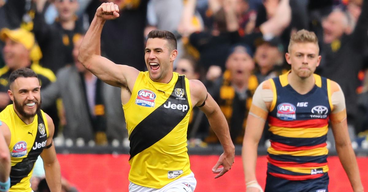 Richmond FC 🐯 (@richmond_fc) on Twitter photo In the wake of Richmond’s glorious triumph, Tony Greenberg, (and <a href="/rhettrospective/">Rhett Bartlett</a>) offer up some Grand Grabs - tige.rs/2yV8W0d In the wake of Richmond’s glorious triumph, Tony Greenberg, (and <a href="/rhettrospective/">Rhett Bartlett</a>) offer up some Grand Grabs - tige.rs/2yV8W0d