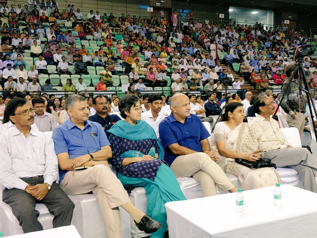 Delhi Govt launches unique Teacher Development programme, where in-school training sessions will promote innovation in classrooms!