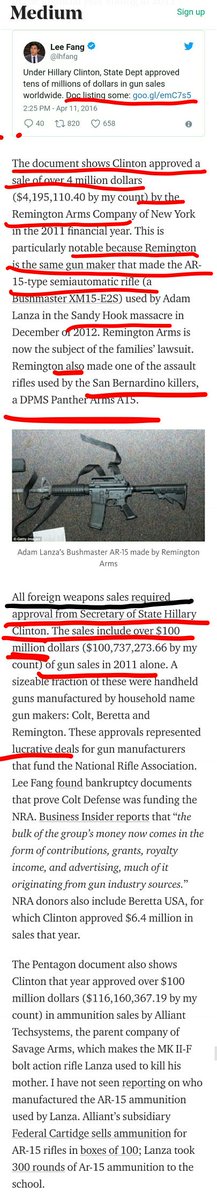 HLEWISKY's tweet photo. https://t.co/1ueijS2FIY
"This is nothing but pure, unadaulterated greed"-Hillary Clinton REALLY? #LasVagasShooting #ICYMI #exploitingtragedy https://t.co/ca6Dee2aIS