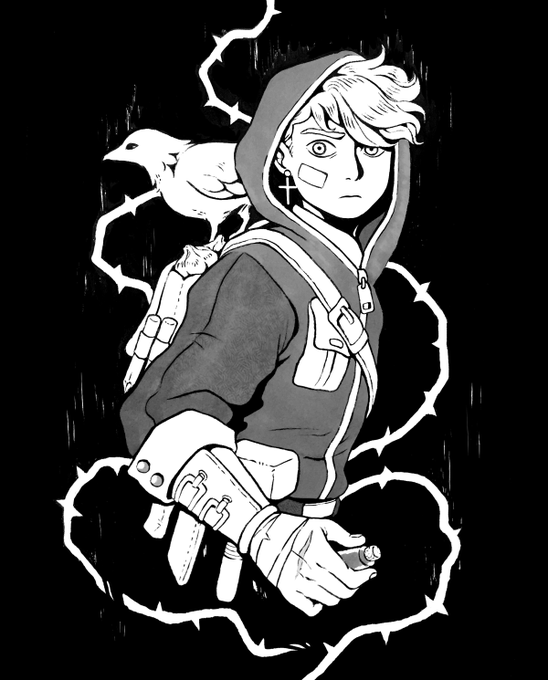 vampire hunter #inktober 