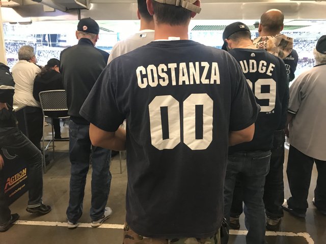 george costanza yankees jersey