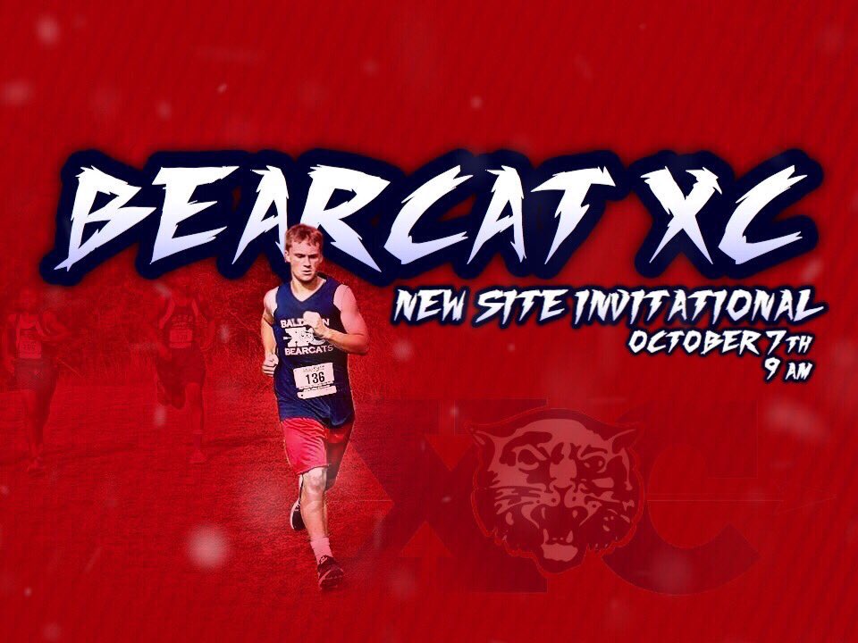 BHSBearcatXC's tweet photo. Come on out and support YOUR Bearcat Cross Country team Saturday morning at New Site!
#BearcatsOnTop https://t.co/k49ORu0w4G