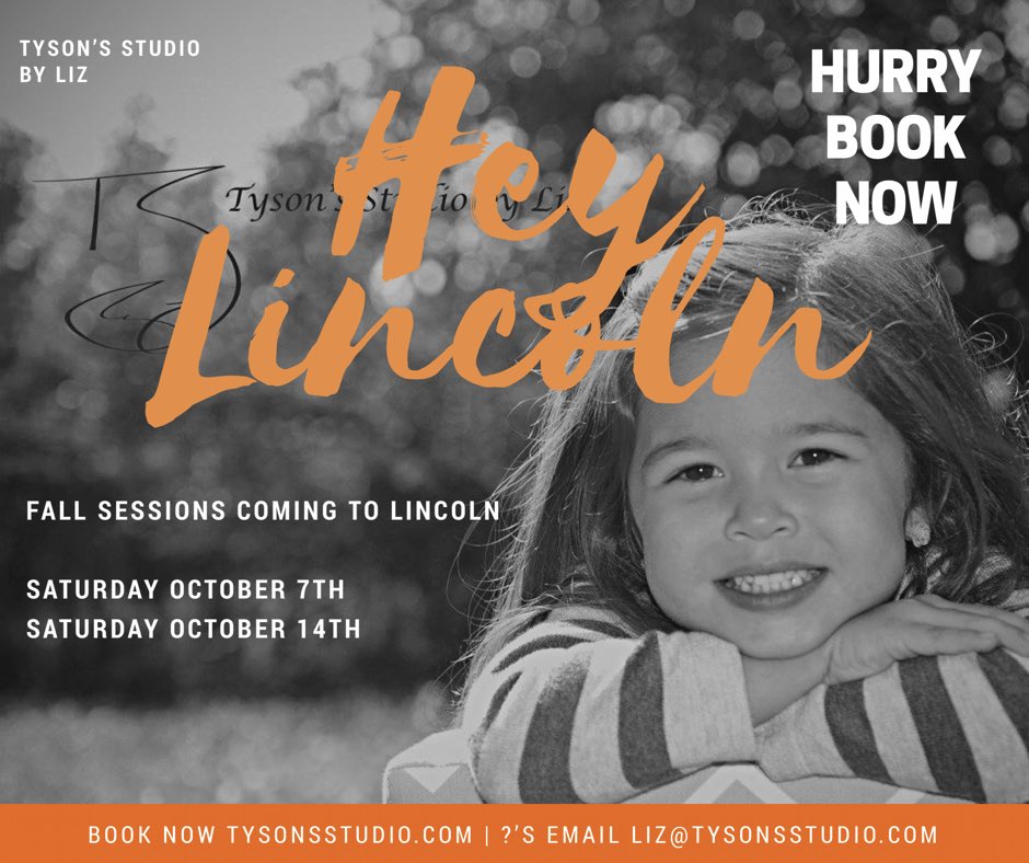TysonsStudio's tweet photo. #lincolnNE #fallsessions #tysonsstudio #2daysonly #likeandshare https://t.co/cUD93AYcKB