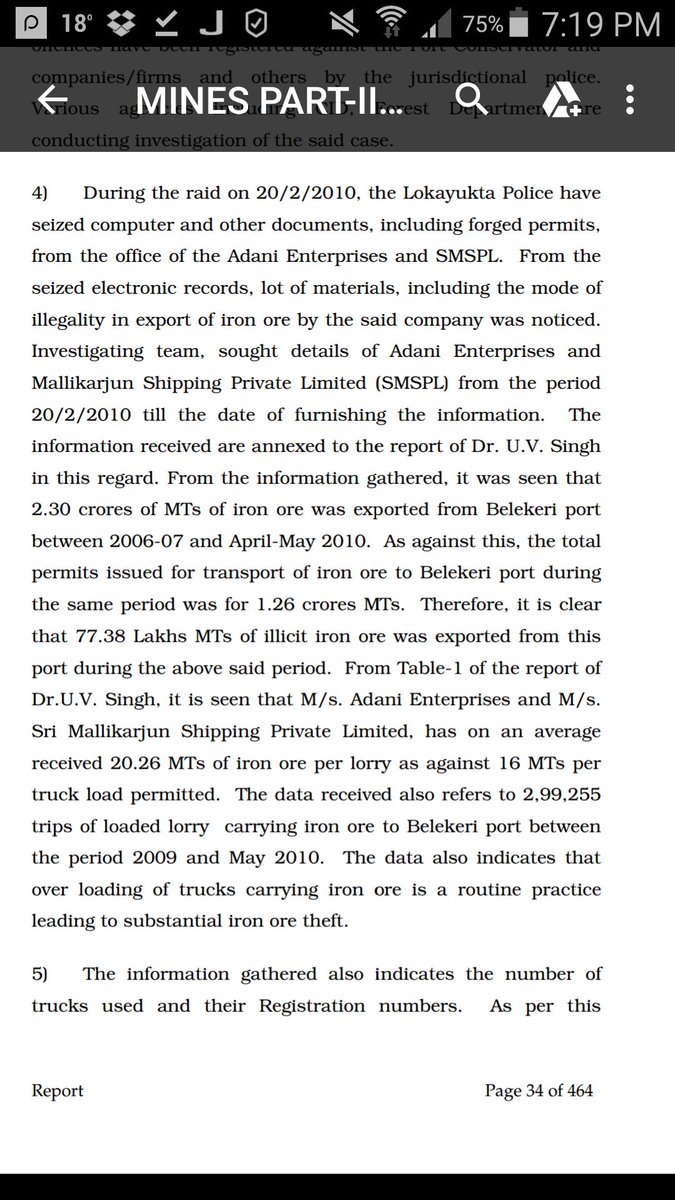 MarkPlackett1's tweet image. @simonjnicholas 
Look at what happened at #Belekeri with Adani