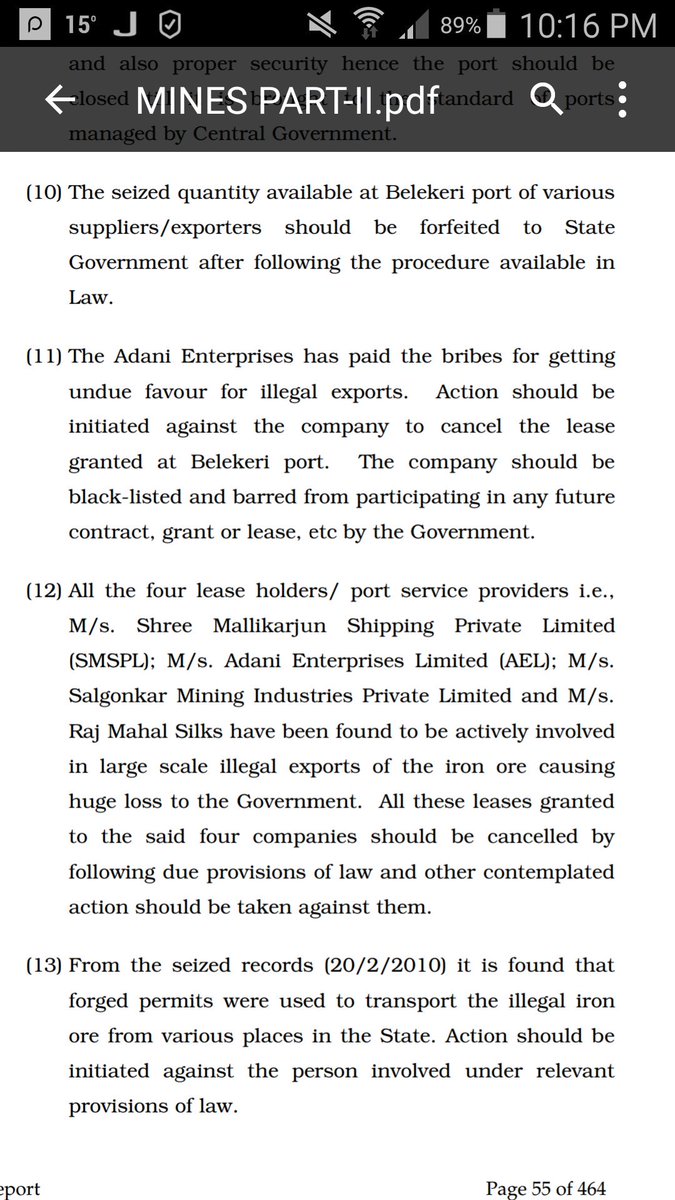 MarkPlackett1's tweet image. @simonjnicholas 
Look at what happened at #Belekeri with Adani