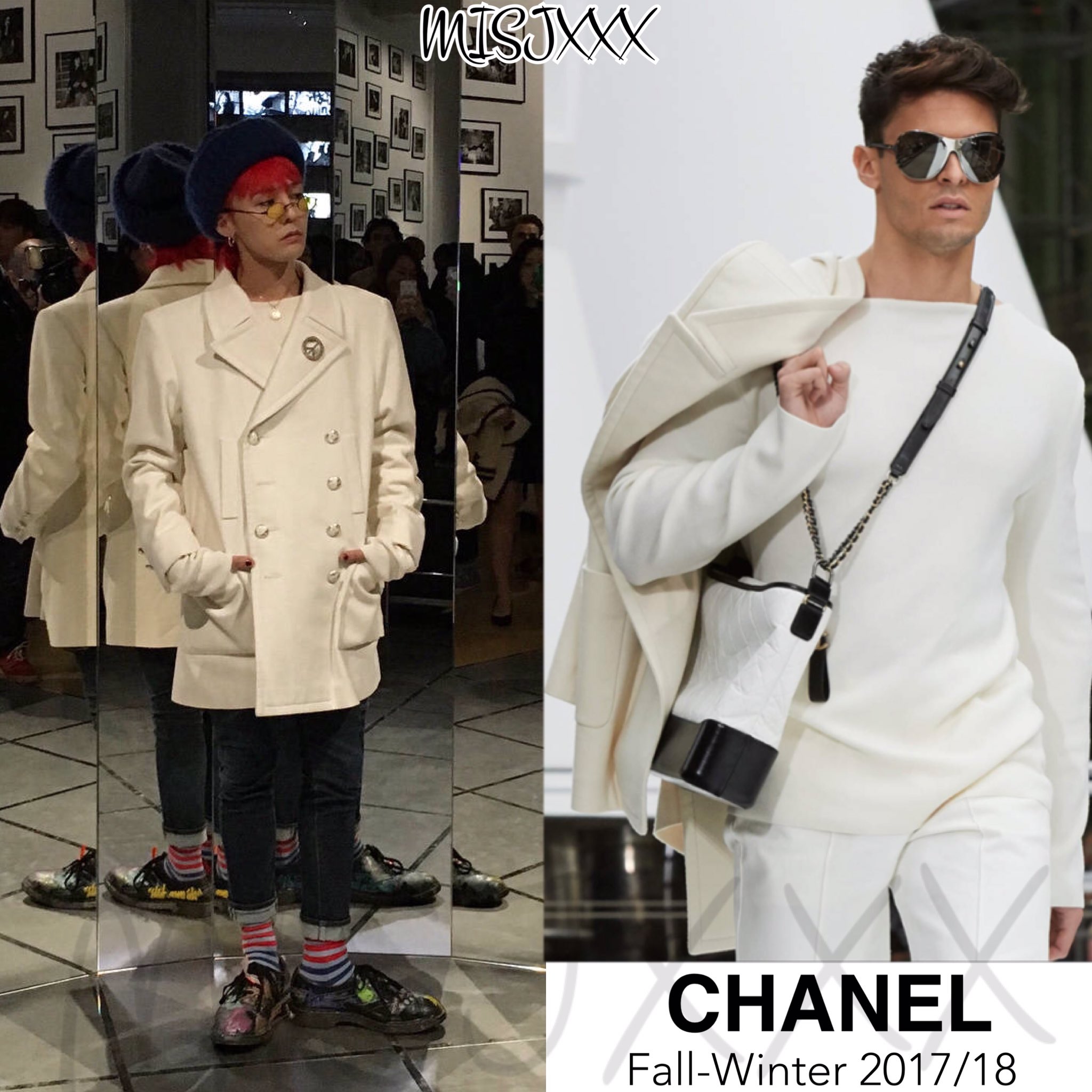 GDSTYLE on X: #GDStyle 👉#Chanel Fall-Winter 2017/18—Men's CABAN