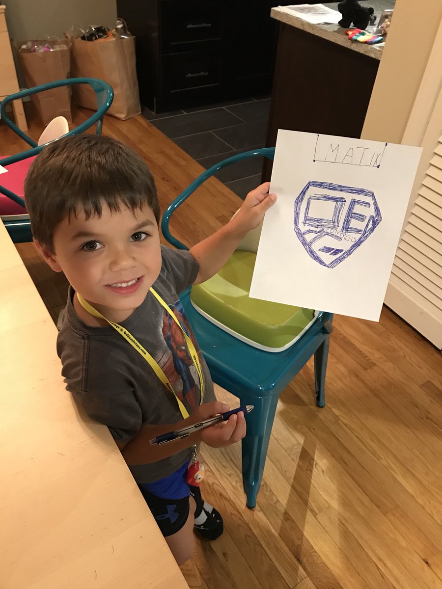 RaceStream's tweet photo. Left a @Vuforia #VuMark in the printer. My son grabbed it and hand encoded one for me to test #AR #madewithunity #photogrammetry @beinviting https://t.co/GHwotj9v8j