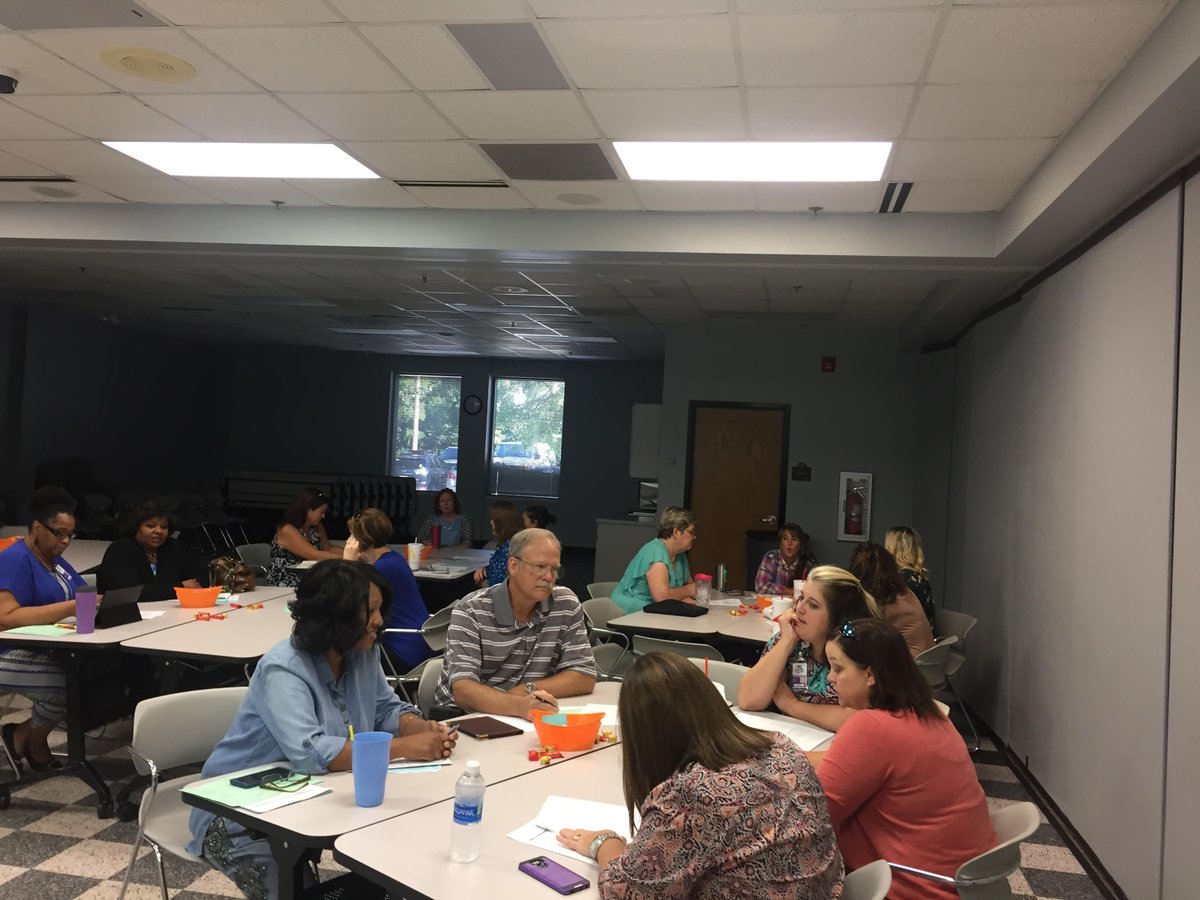 School admin engaged in meaningful and collaborative #MTSS training this week! #BDS #CollectiveResponsibility
