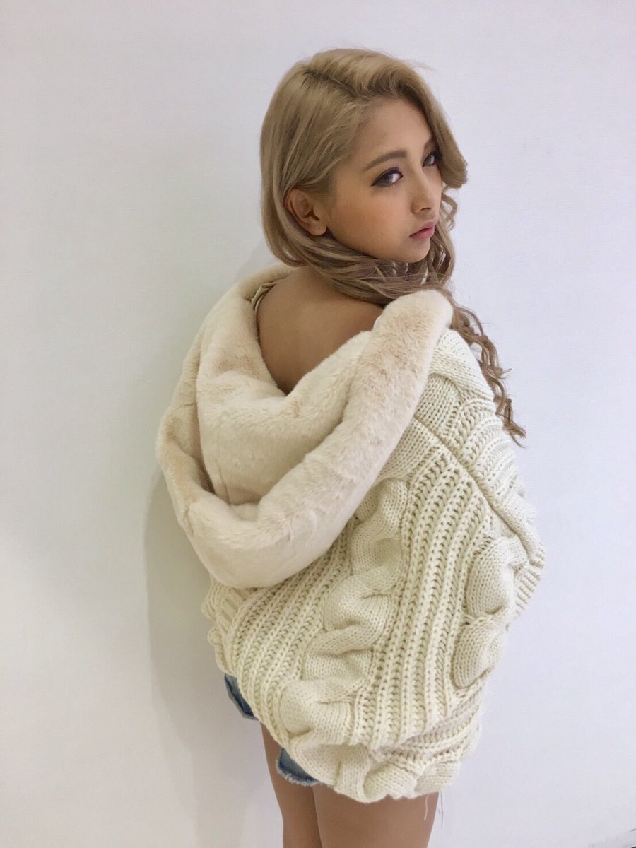 ダチュラダーリンニット DaTuRa/ファーポケットダーリンニット  