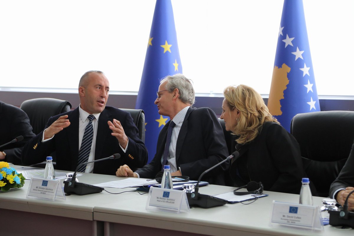 EUKosovo's tweet image. @DanielssonEU in 🇽🇰 launches #EconomicReformProgram w/ @haradinajramush: #ERP about economic policies 4 new jobs; treats 🇽🇰 similar 2 #EU MS