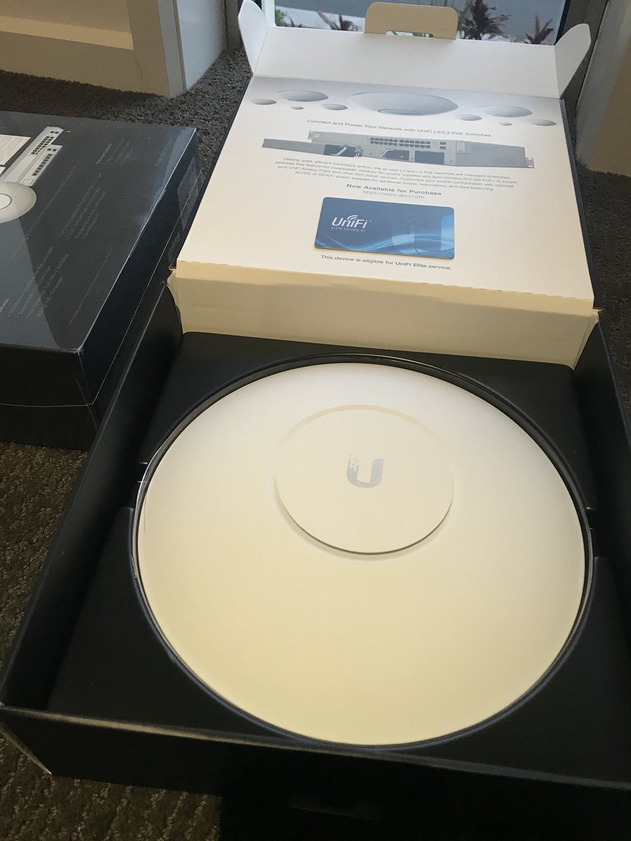 troyhunt's tweet photo. Ooh, the @ubnt fairy came! Actually quite looking forward to playing with these, the spec is pretty neat https://t.co/ibMlVxe0kE https://t.co/jvlXO2FyDc