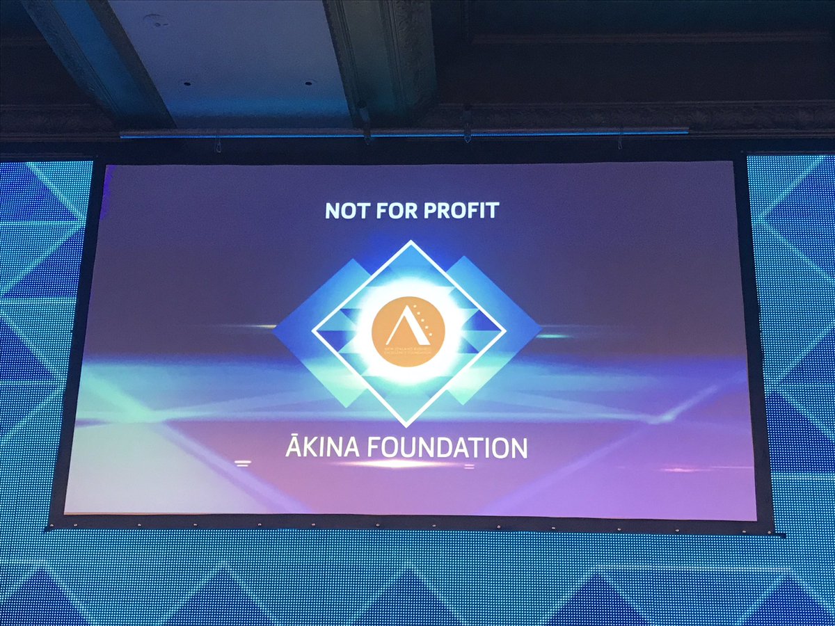 Congratulations <a href="/akinafoundation/">Ākina Foundation</a>!!! 🤝👌🙏👏👍🏆 #AUTBizAwards