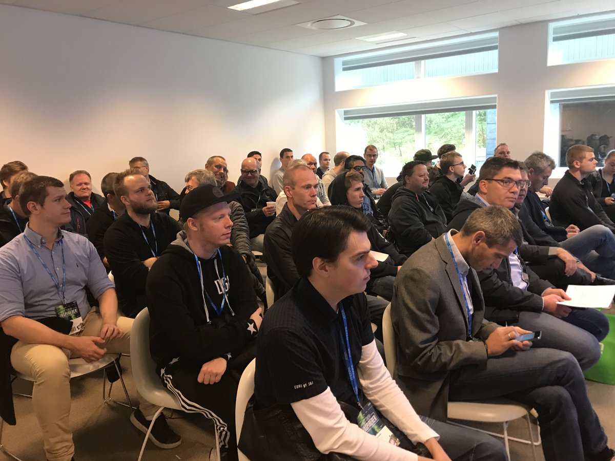 2. dag af <a href="/AteaDanmark/">Atea Danmark</a> IT EXPO i Aarhus er skudt i gang!
Første session indtager Cisco, som fortæller om, hvordan Cisco Spark nedbryder grænserne og sætter nye standarder.
#ateaitexpo #itderinspirerer