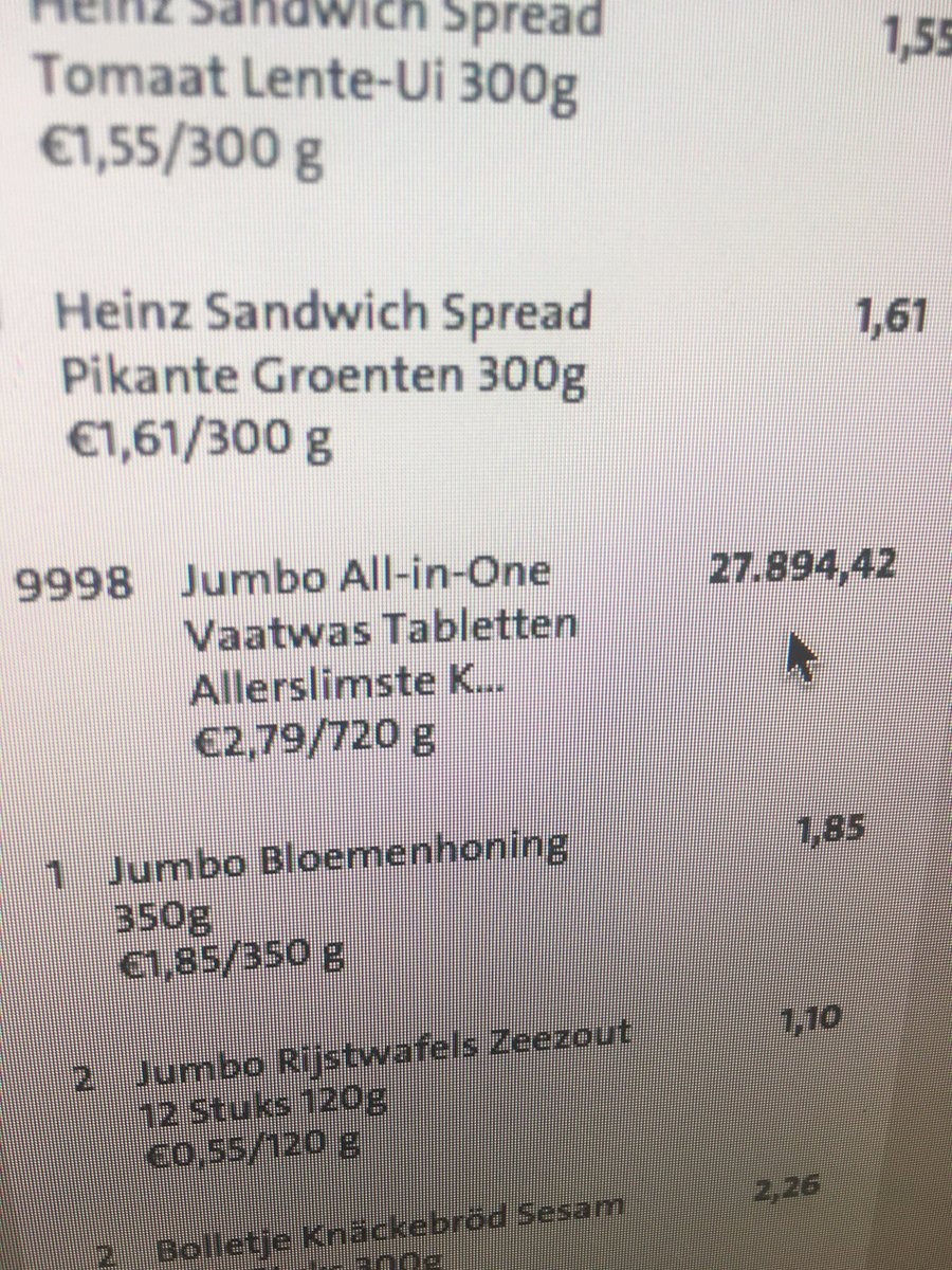 Wanneer <a href="/JumboSupermarkt/">Jumbo Supermarkten</a> vraagt of je nog iets wil toevoegen aan je winkelmandje... 😂😂😂 #bug #duurgrapje #1april #needierendag