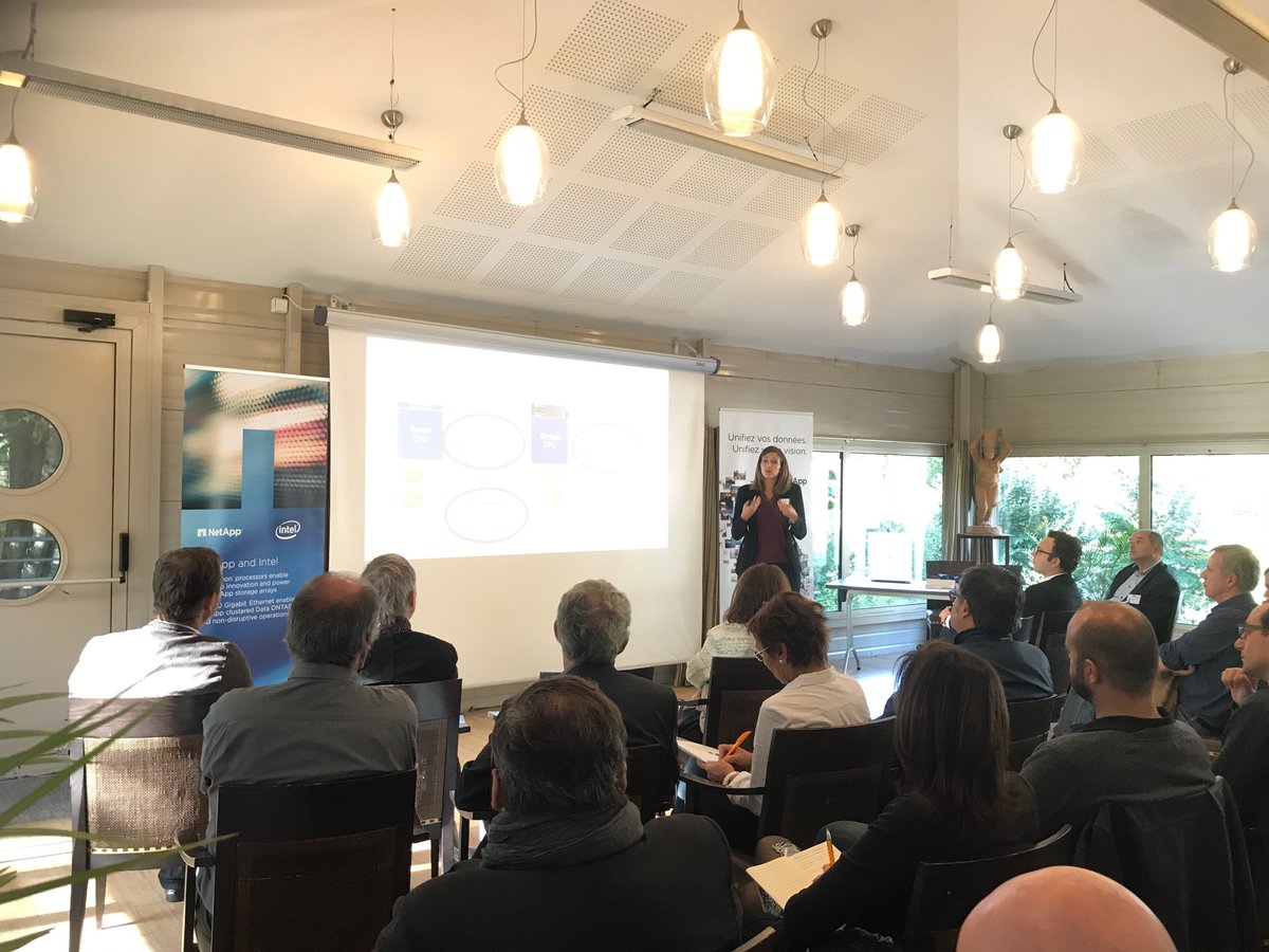 Alexandra présente les évolutions technologiques de NetApp <a href="/PartnerAcademy/">Partnerships Academy</a> @Nantes <a href="/NetAppFrance/">NetApp France</a>