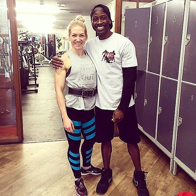 IAMHERATHLETICS's tweet photo. check out Barbara Kiss, UKBFF Bodyfitness british champiom wearing the IAMHER strength leggings #iamherathletics #activewear #fitness #sport https://t.co/BoylrbFX8N