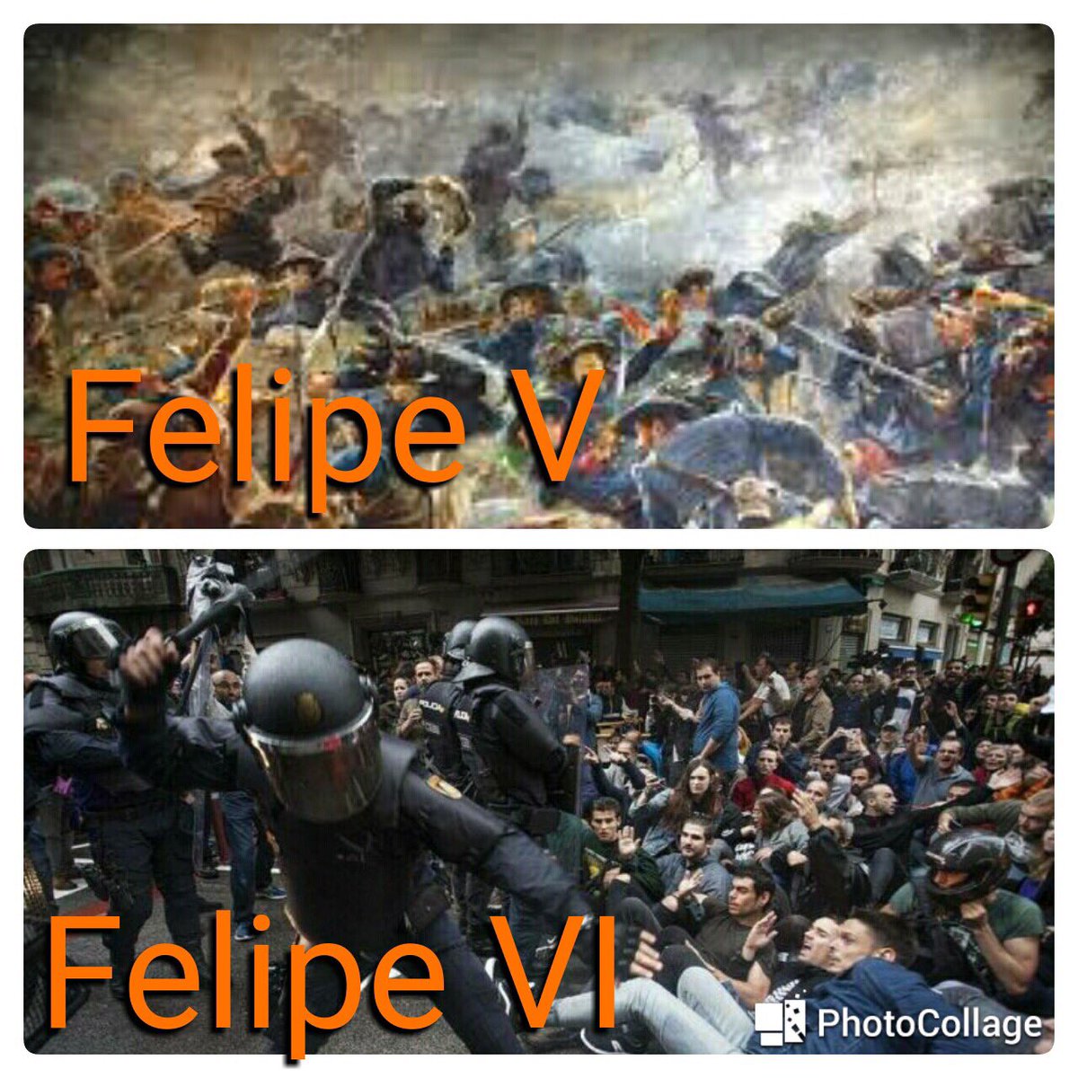 ArnauRodie's tweet photo. #referendumcataluna #ReferendumCatalogna #heridasdelprocesa3n #shameeurope #HELPUSEUROPE https://t.co/JyzQE5CnTx
