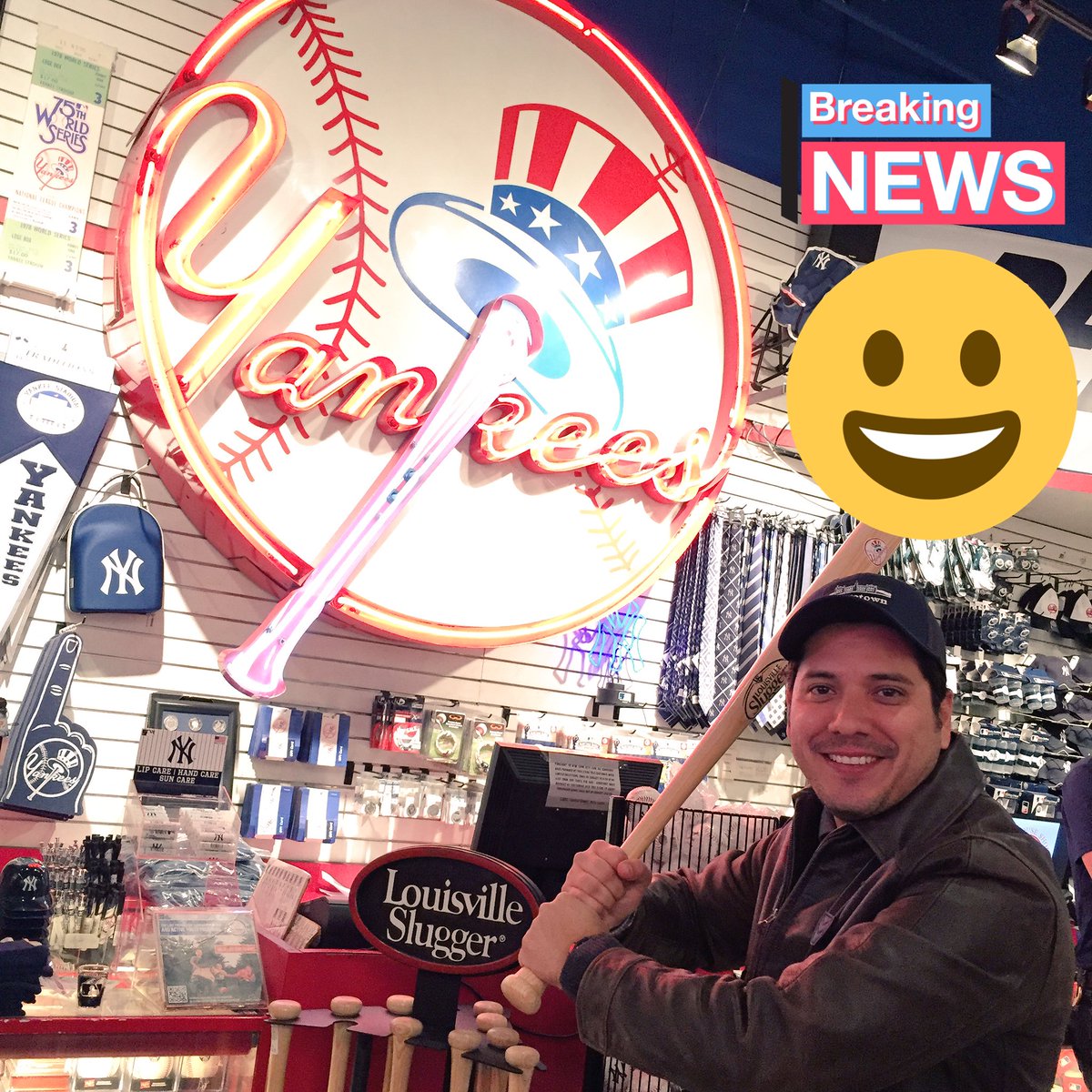 RubenVegaLugo's tweet photo. #BreakingNews @Yankees avanza a #SDLA2017 vs @IndiansBeisbol #GoYankeesGo #PostemporadaESPN https://t.co/emonVlvips