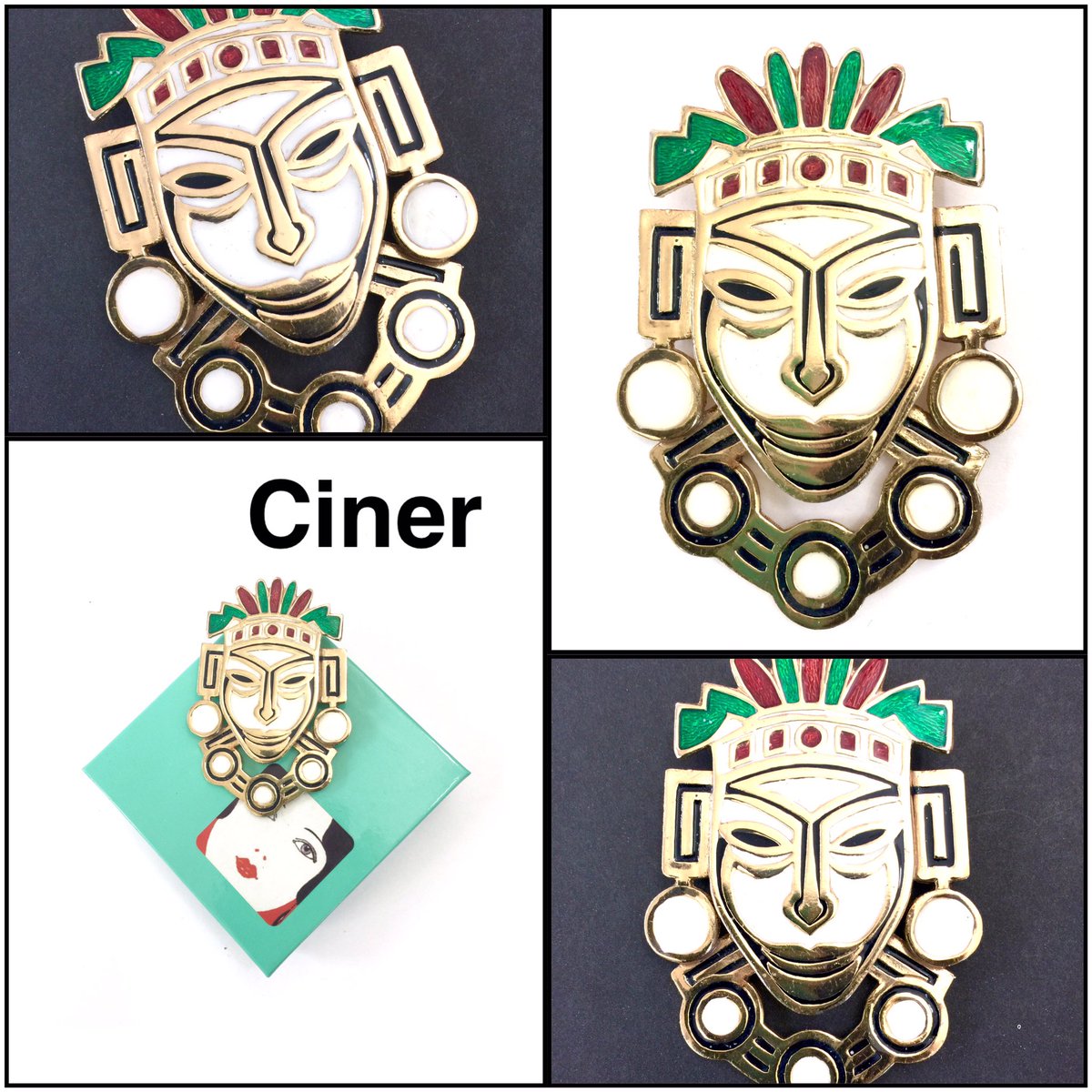 VintageImagine's tweet photo. Rare Ciner Warrior Brooch
https://t.co/GPdo66aKjG
#plsfollow4updates #etsyretwt #signedCiner #RARE #highfashion #statementpiece #newdaily https://t.co/yP8lJ75lw6