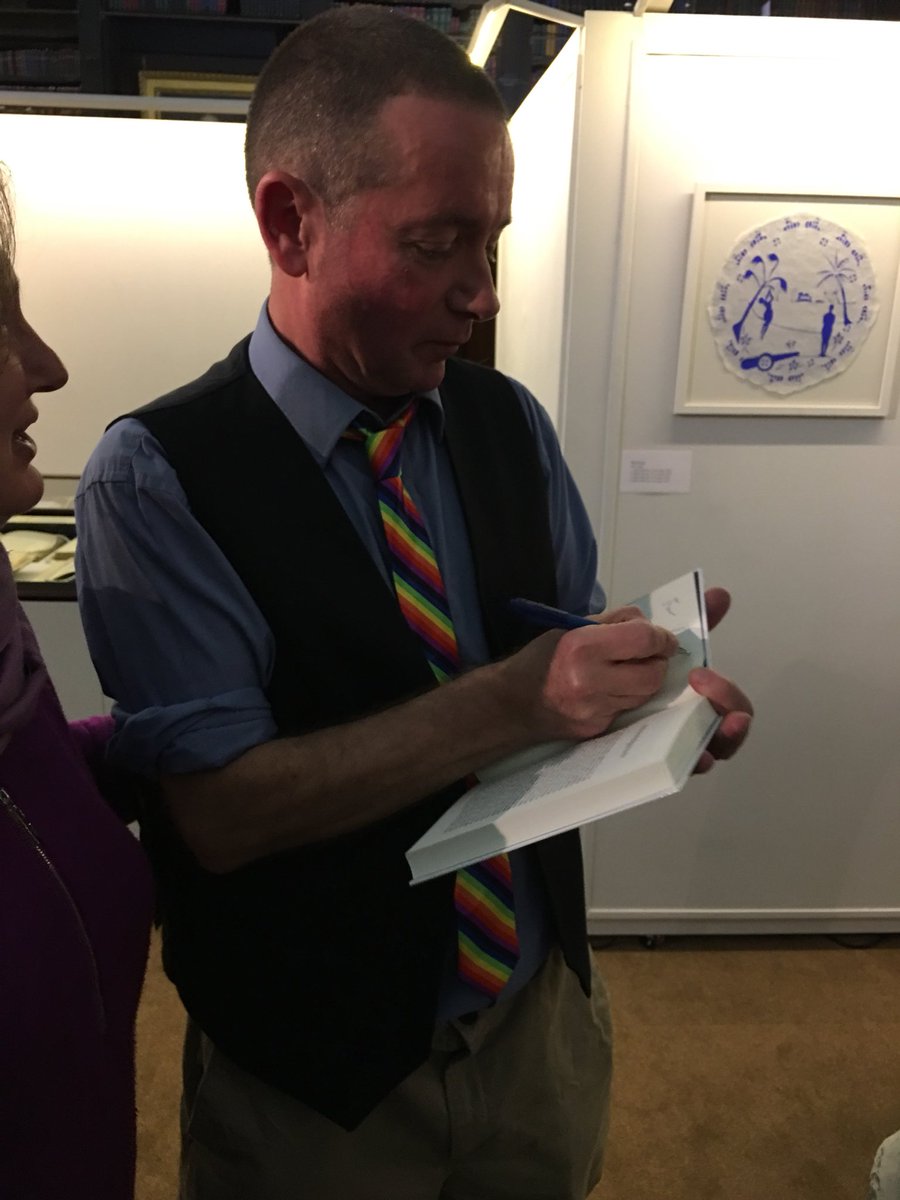 LizAckerleyArt's tweet photo. Great to be @ThePortico last night for @DowdMark book launch: #QueerandCatholic. Promises to be a right good read! https://t.co/pqSHQI3GCM https://t.co/4CqpcFSujS
