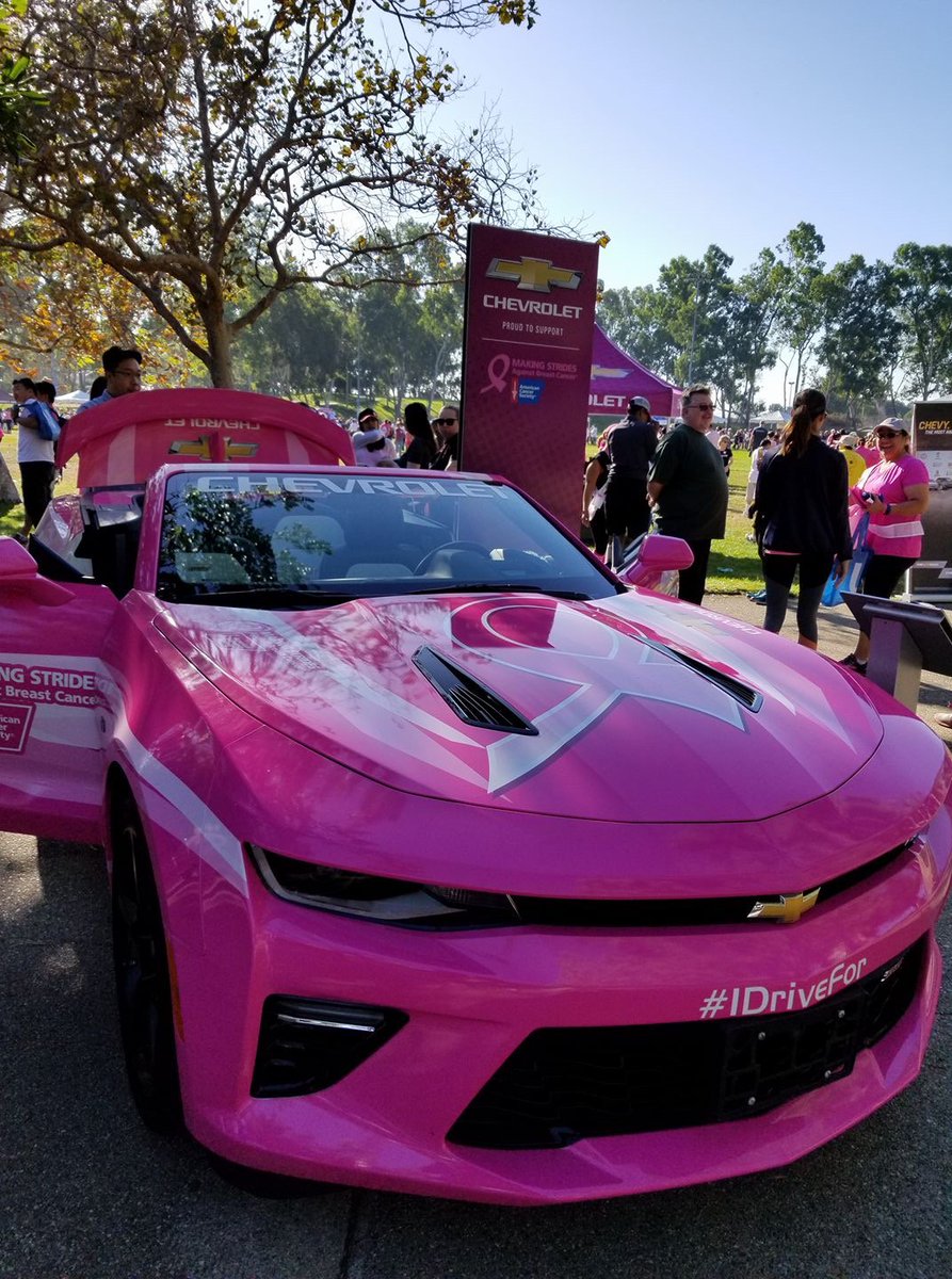 MakingStridesSM's tweet photo. @ChevyLife we cant wait to make strides with you! #IDriveFor during the month of October and @ChevyLife will donate $5 dollars to @MSABC https://t.co/KlkkfRMHM4