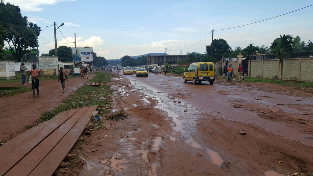 FocusPMSA's tweet photo. No project or environment too daunting for the Focus Team! Focus PM/Focus QS: Turnkey Bangui (CAR) Mpoko Airport Runway &amp; Roads project https://t.co/8WGTFkpadB
