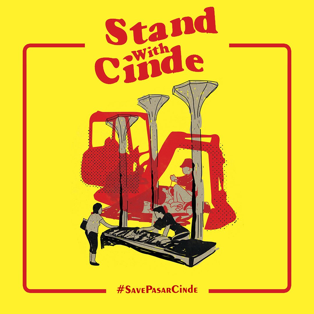 RimaumanMusic's tweet photo. STAND WITH CINDE: SAVE PASAR CINDE v/a (2017) https://t.co/gnd8RwyWca 
Pasar untuk rakyat bukan birokrat atau konglomerat! #SavePasarCinde https://t.co/K8zbUviCbC