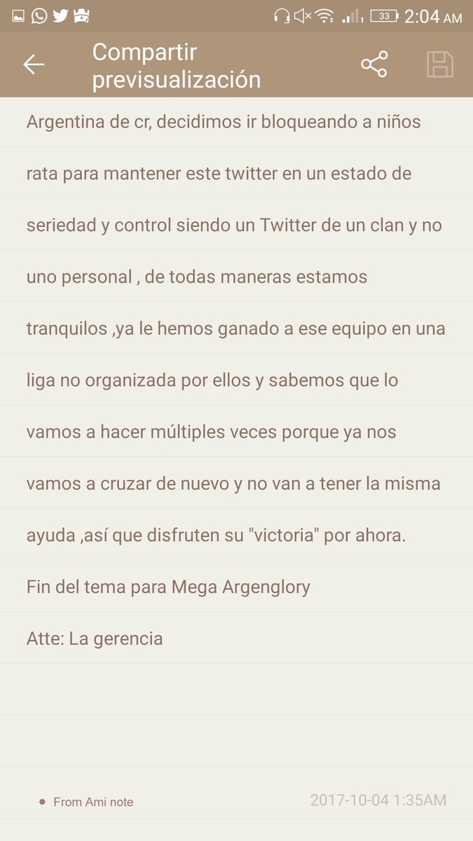 Argenglory_CR's tweet photo. Último comunicado al respecto del tema ,tomenlo como quieran pero es la verdad https://t.co/0f8zltmxis