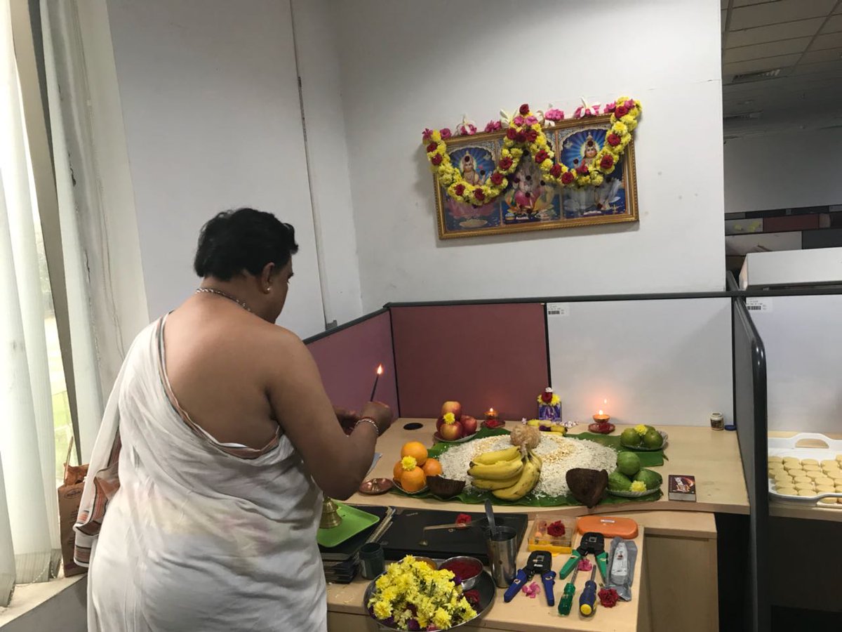 vinformax's tweet photo. "Action may not always bring happiness but there is no happiness without action" #HappyAyudhaPooja #Vinformax #Bangalore #AyudhaPooja https://t.co/reICVK3ouP