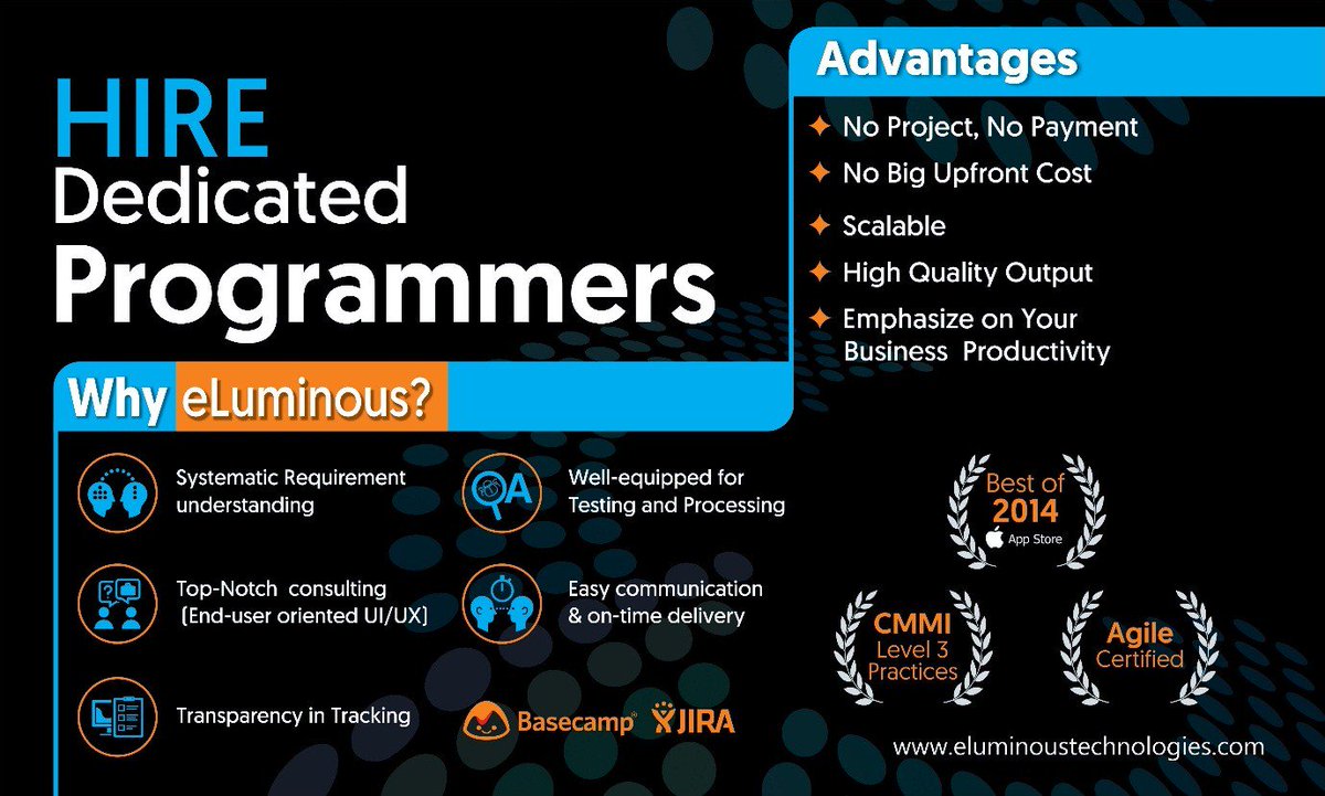 topwebsupport's tweet image. What will you get if you hire dedicated programmers from eLuminous Technologies?
eluminoustechnologies.com/dedicated-prog…
#hireprogrammer #hirewebdeveloper
