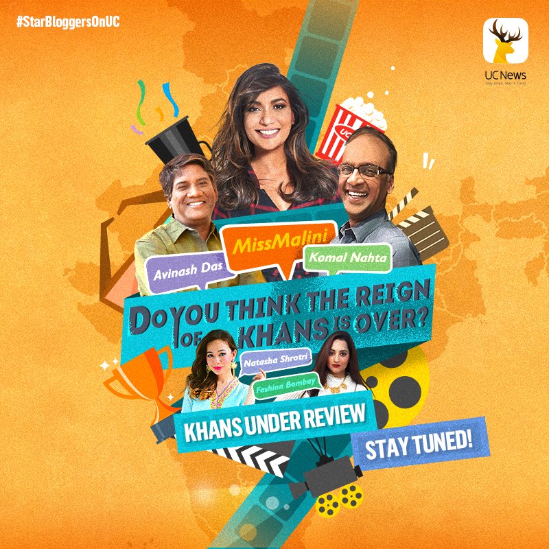 Have the newcomers taken over Bollywood or the Khans still rule the B-Town? Honest answers by #StarBloggersOnUC  bit.ly/StarBonUC
