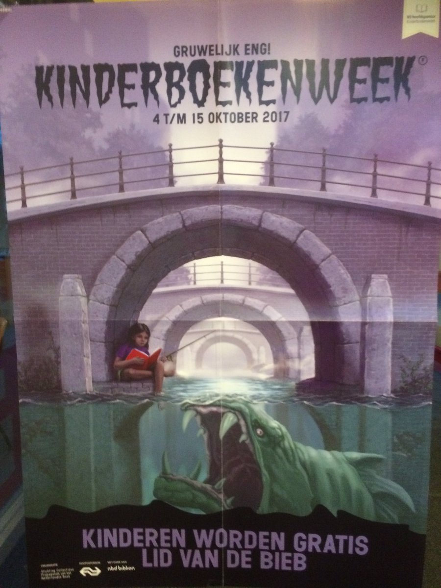 MariaschoolW's tweet photo. Ook de Mariaschool start straks in alle groepen met de Kinderboekenweek. Dat wordt griezelig leuk! https://t.co/U9xXWvYRws