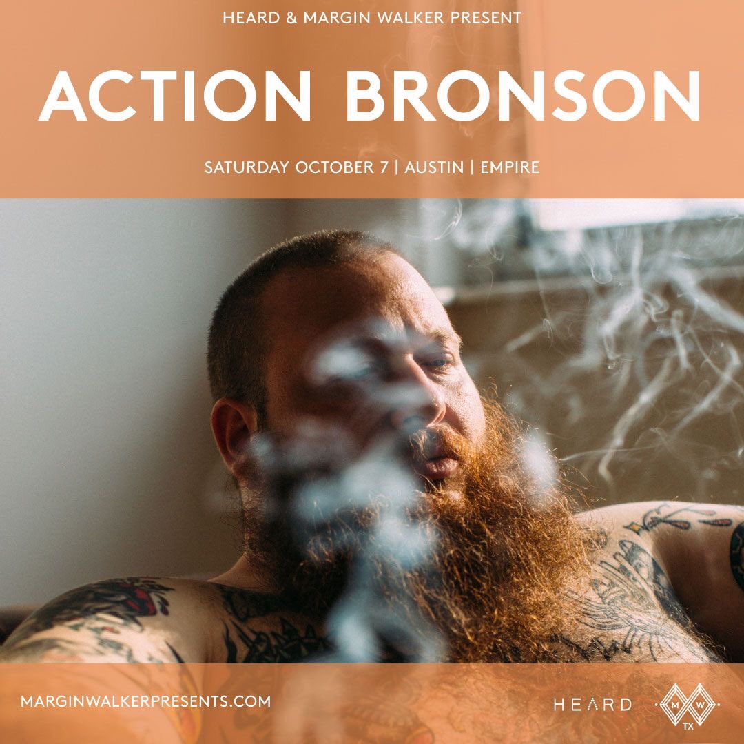 atxconcert's tweet photo. 🚨TICKET GIVEAWAY🚨RT + follow us &amp; @MarginWalkerTX for a chance to WIN 2 tickets to @ActionBronson!!

https://t.co/RPJICIBHm0 https://t.co/bcU2sPCHpk
