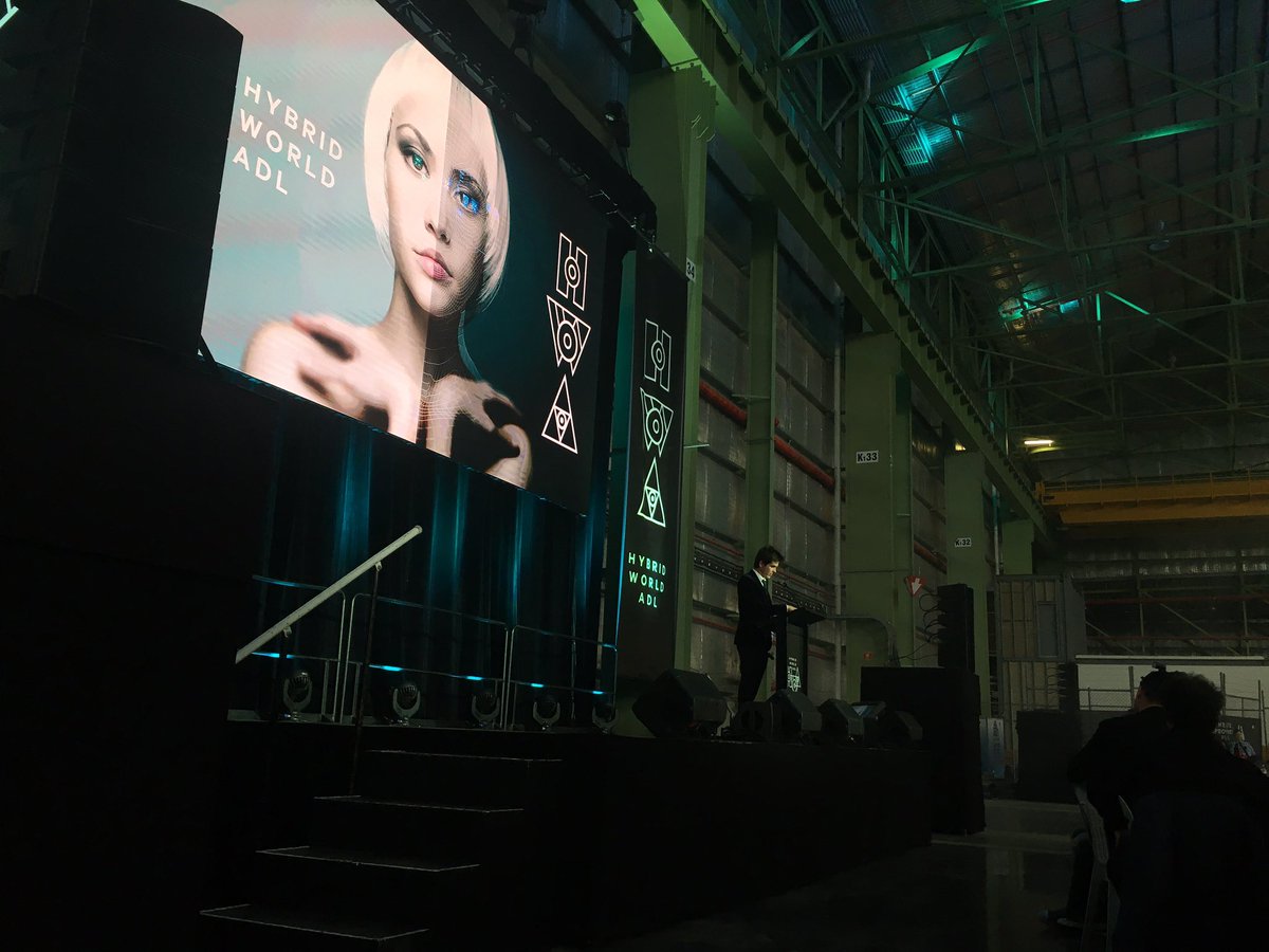 HannahMNeumann's tweet photo. When The @chaser meets @hybridworldadl #hybridworldADL https://t.co/E5UP7G2jCR