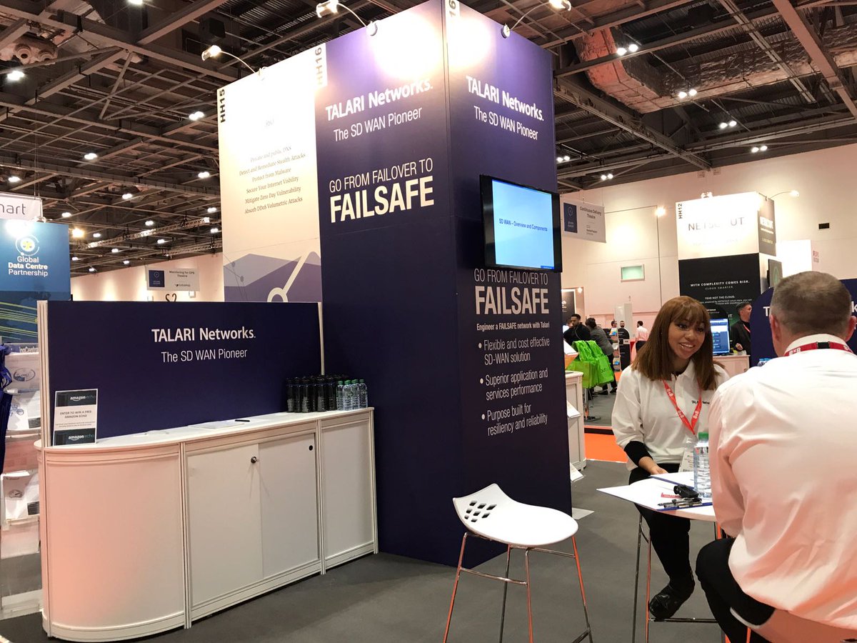 Are you coming to #IPEXPOEurope? Stop by the Talari booth, stand HH16 where we will be showcasing our SD-WAN solutions.
