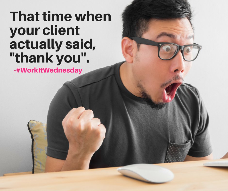 thatsdefmedia's tweet photo. Every once in a while, it happens to all of us.
私たちはクライアントを愛しています https://t.co/uMchYh6flG