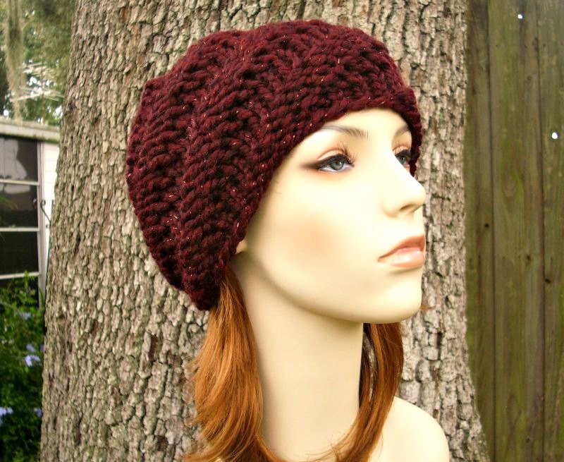 pixiebellshop's tweet photo. Knit Hat Womens Hat - Swirl Beanie in Cabernet Metallic Oxblood Red Wine Kniโฆ https://t.co/rYqLMadAal #Etsy #WineHat https://t.co/hvRD2MatW9