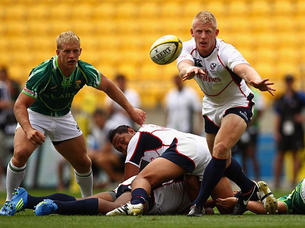 Blitzboks's tweet photo. Was great to have former @USARugby 7s player Mark Bokhoven in as a guest at  #SpringbokExperience! @Bokmuseum @VandAWaterfront @WorldRugby7s https://t.co/EUQlBVQyUX
