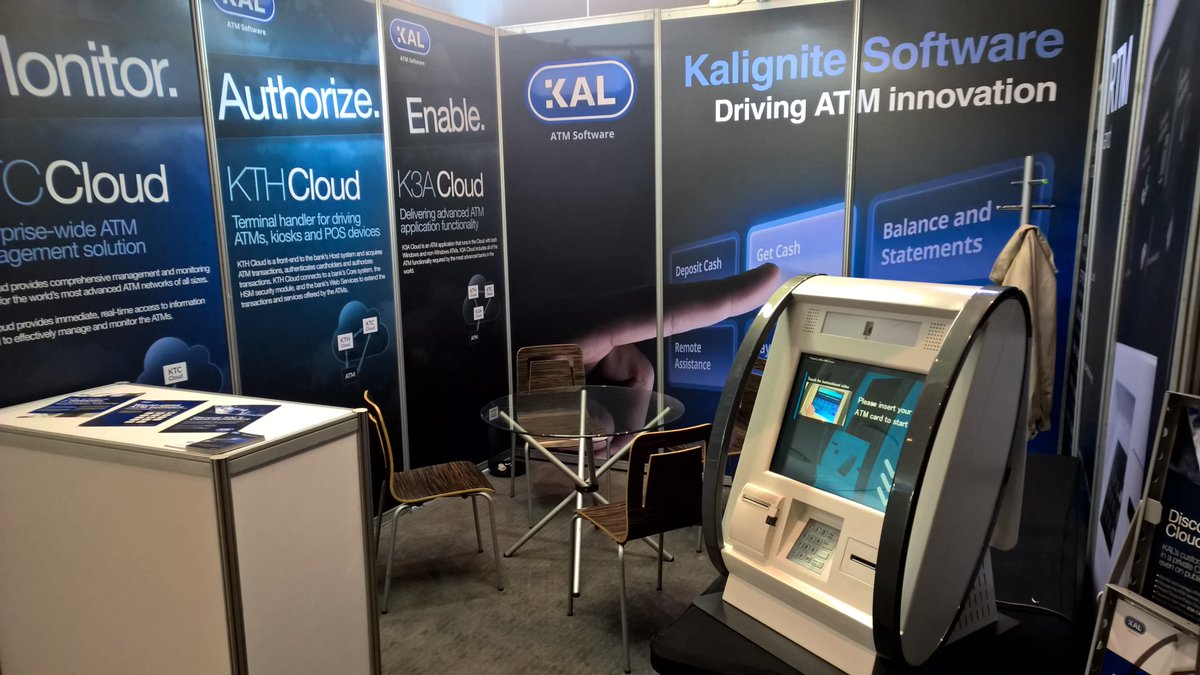 kalATMsoftware's tweet photo. Open for business #fintech #KALRTM #ATM & Cash #Innovation #SouthAfrica October 4-5 https://t.co/Q5K3YJdGwA @AravindaKorala @ATM_Industry https://t.co/FI4kwX5QqS