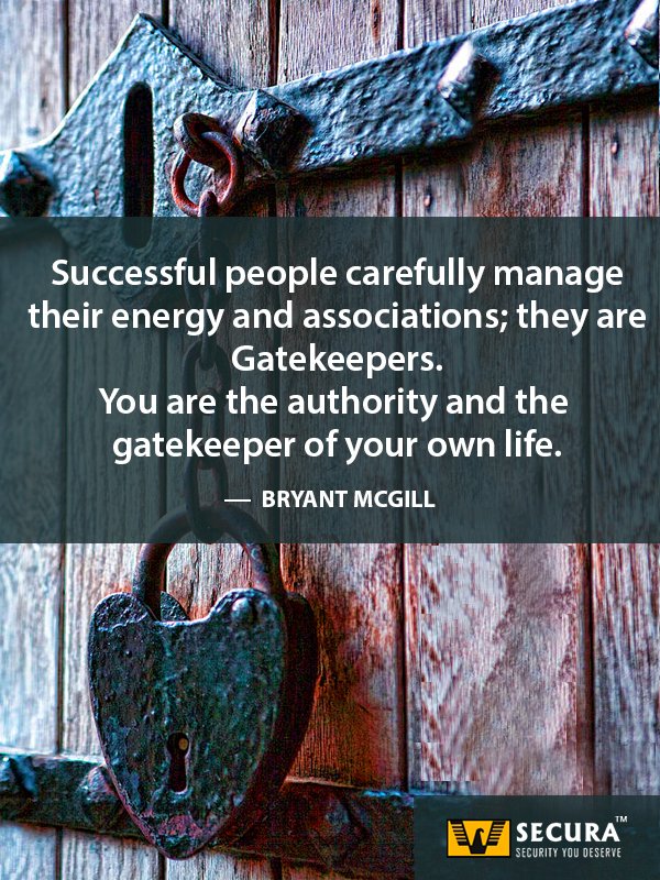 #SecuraSecurity - #QuoteForTheDay. To hire a #PersonalSecurityGuard,  please visit: goo.gl/fSy6fW or call us @ 8882812345.