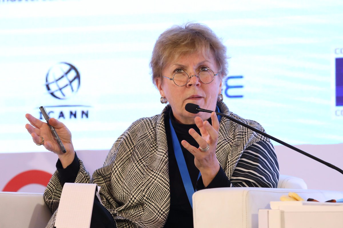 orfonline's tweet photo. Jane Hall Lute: Transparency concerns are overblown. One of the most trusted organisations — Apple — isn't the most transparent. #CyFy2017 https://t.co/sXGLwmmKlN
