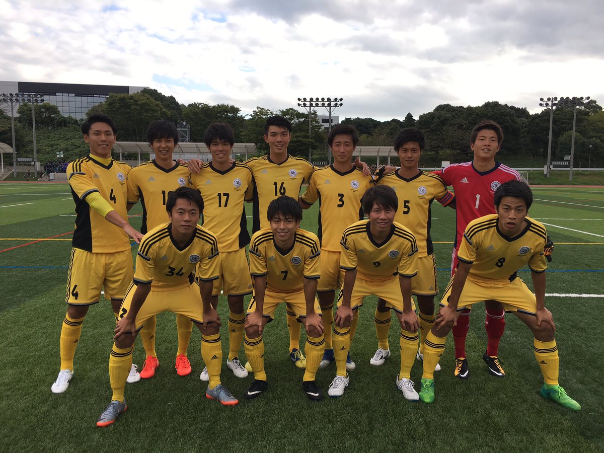 明治学院大学体育会サッカー部 公式 در توییتر 東京都大学サッカーリーグ1部 第14節 Vs大東文化大学 スタメン 松田 龍世 出口 大介 天本 柴田 新井 澤田 行武 黒石川 土屋 サブ 岡田 斎藤 吉野 井出 宮野 石坂 堤 浅貝 猪股 安部