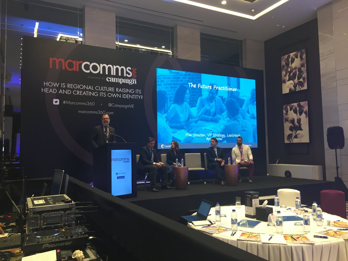 AnnaAndrewsPR's tweet photo. Fascinating session on finding and nurturing PR talent in the Middle East. #marcomms360 @CampaignME @MBCPRTweets https://t.co/Pxqtt5eAe5