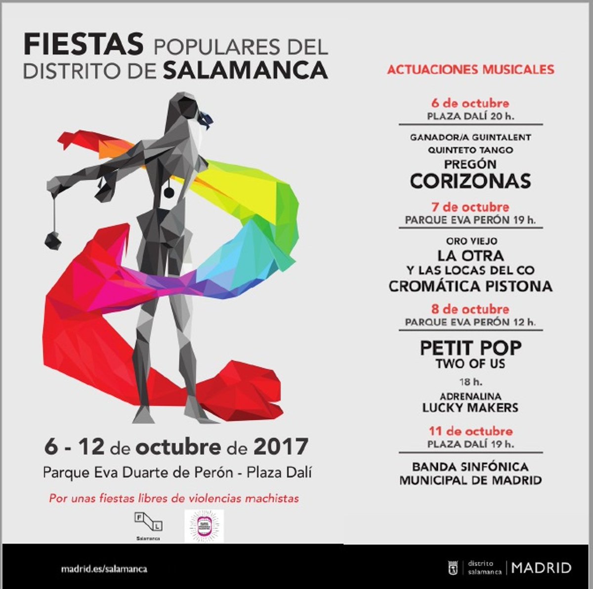 ParadojaShepard's tweet photo. concierto en #fiestasDsalamanca @JMDSalamanca #plazadalí @corizonas #Parqueevaduarte @PetitPop_music @CromticaPistona https://t.co/xowOUX3zCk